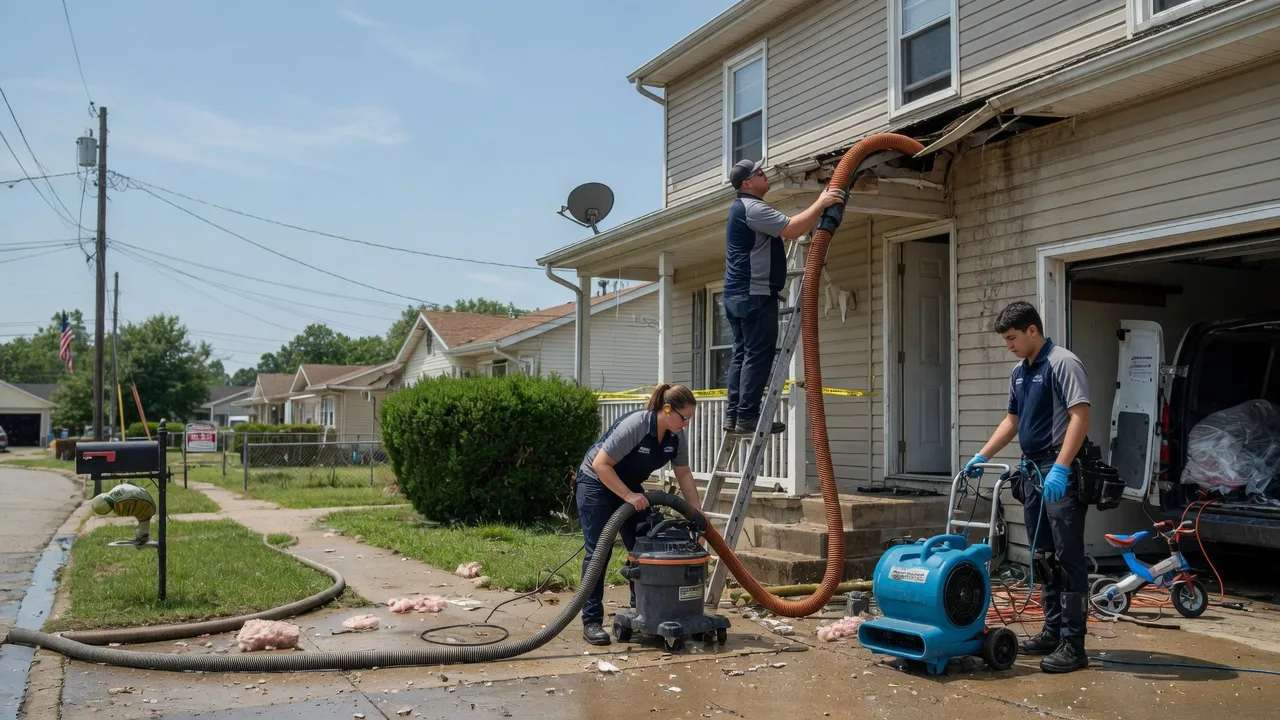 Water Damage Restoration in Salem, IL near me